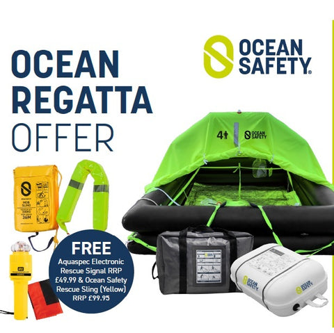 Ocean Safety Regatta Ocean Liferaft ISO 9650-1