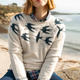 Weird Fish Women's Swallows Intarsia Fair Isle Jumper