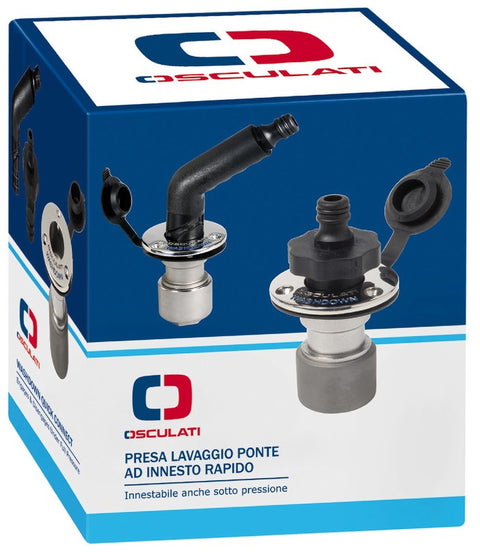 Deckwash Hull Fitting and Connector