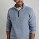 Weird Fish Laramie 1/4 Zip Mens Fleece