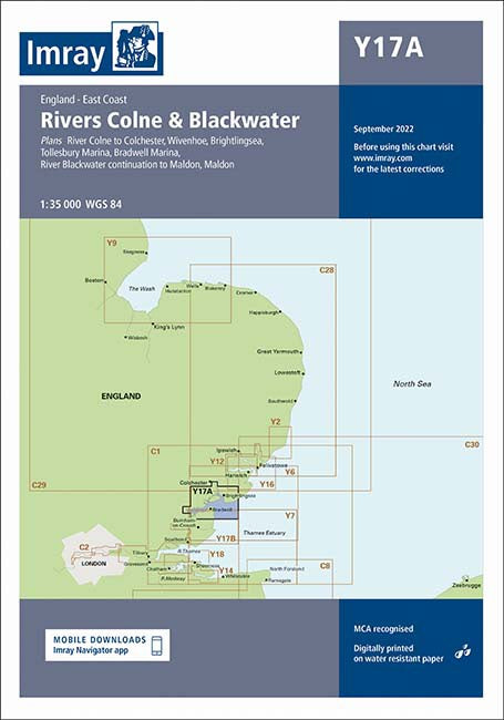 Y17A Chart - Rivers Colne and Black Water
