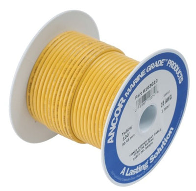 Tin Cable 1 Core Yellow