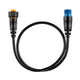 Garmin 8-pin Transducer to 12-pin Sounder Adapter Cable with XID 010-12122-10