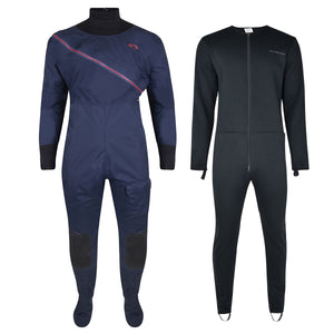 Typhoon Ezeedon Mens Front Entry Drysuit 2.0 With Undersuit