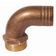 Aquafax Bronze 90 Degree Elbow Connector