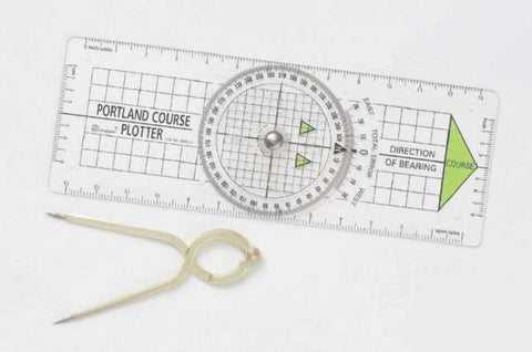 Portland Course Protractor and Dividers kit-29005