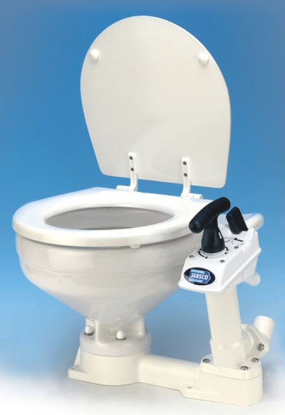 Jabsco Wooden Seat and Lid Compact Size 29097-1000