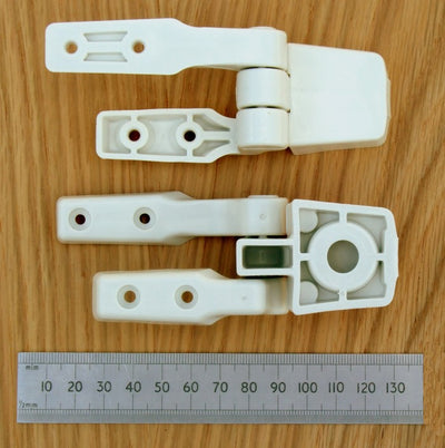 Jabsco Hinge set for Wooden Seat - Lid assembly 29098-1000