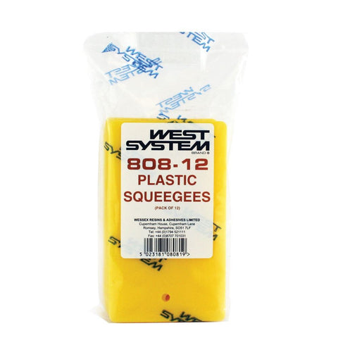 West System 808-2 Plastic Epoxy Squeegees