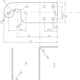 K2W Port Forward Facing Bracket - Stainless Steel
