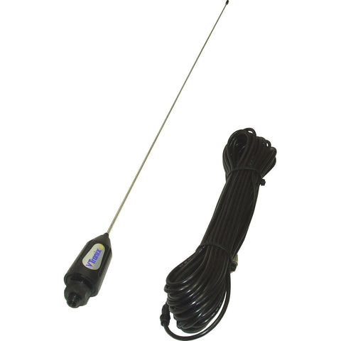 V-Tronix YWX Whipflex Stainless Steel Whip Antenna with 20m cable