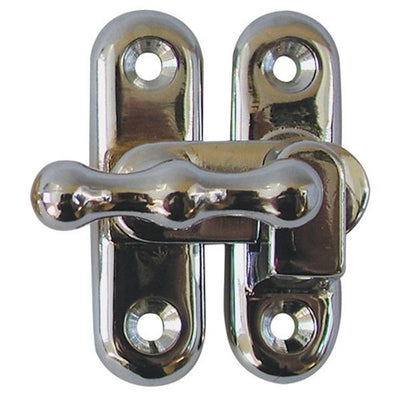 Chrome Plated Brass Cupboard Catch - 2"