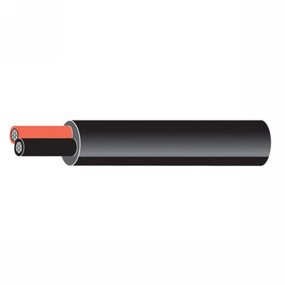 2 Core Tinned Cable 21-0.30 1.5mm2 Black
