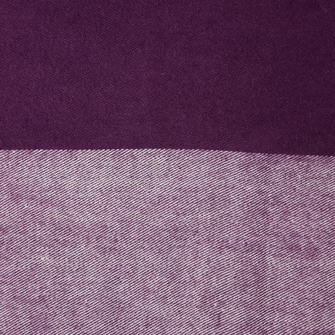 Lazy Jacks Two Tone Oversized Blanket Scarf - Deep Purple