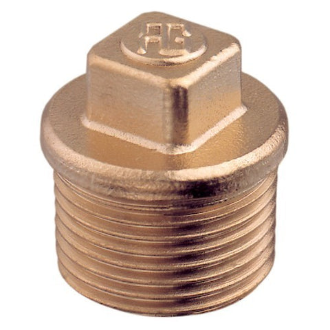 AquafaxBronzePlugMaleTapered178251