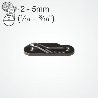 Clamcleat CL214 Fine Line Rope Cleat - Port