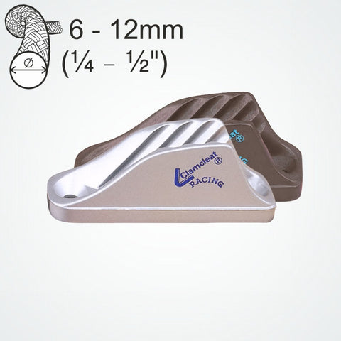 ClamcleatCL219ANRacingVerticalRopeCleatHardAnodized12mm1