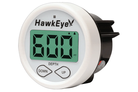 Hawkeye Depthtrax Boat Mount Depth Finder