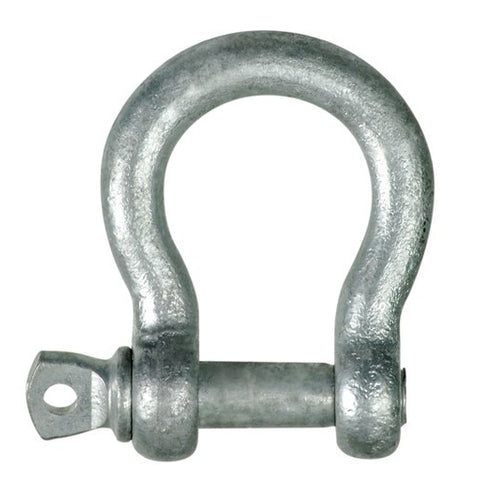 Galvanised Harp Bow Shackle Hot Dip