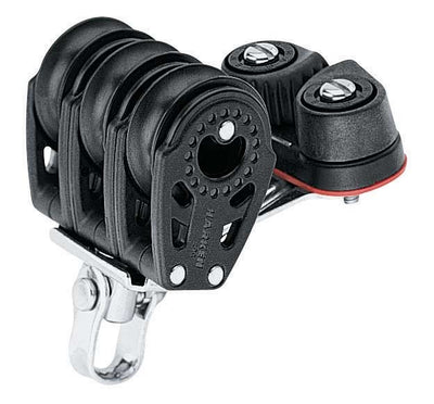 Harken 29mm 346 Carbo Air Triple Block with Cam Cleat