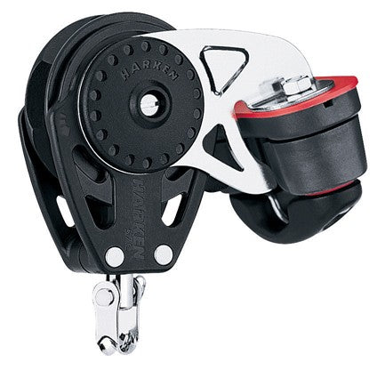 Harken 57mm Ratchamatic Block With Swivel and Cam Cleat - 2627