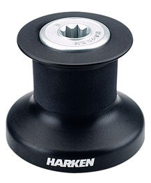 Harken 8 Plain Top Single Speed Winch - Aluminium