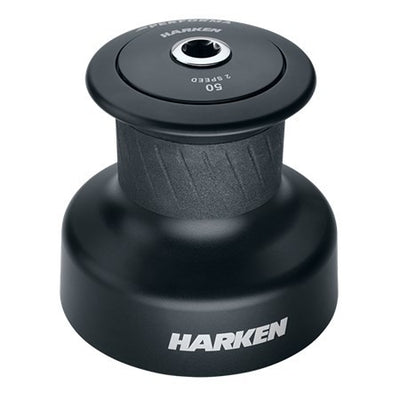 Harken 50 Plain Top Performa Winch - 2 Speed Aluminium 50.2PTP