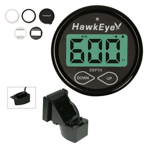 Hawkeye Depthtrax Boat Mount Depth Finder