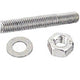 Holt  A4 S-Steel Studding with Nuts - Washers