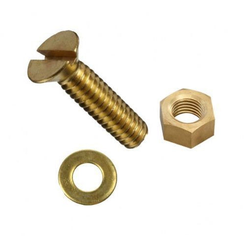 HoltBrassCountersunkslottedmachinescewsA060