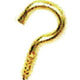 Holt Solid Brass Cup Hook