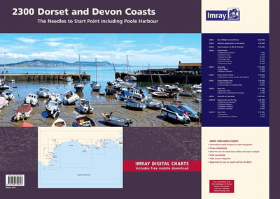 Imray 2300 - Dorset and Devon Coasts Chart Pack