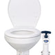 Jabsco Twist and Lock Manual Toilet with Soft Close Seat - Regular
