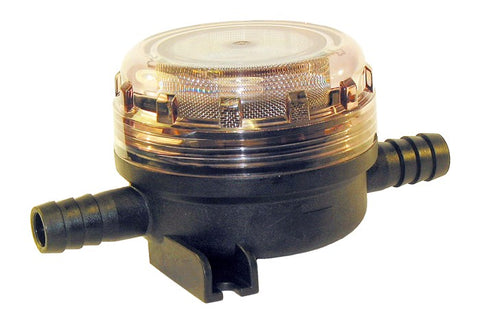 Jabsco Fresh Water Pump Inlet Strainer - Hose 15mm