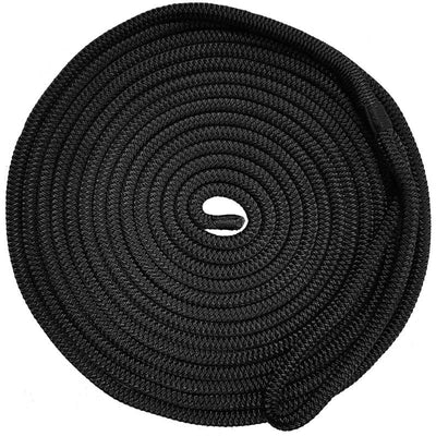 Kingfisher 12mm Pre Spliced Dockline Black