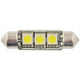 LED Festoon Bulb Warm White, high powered ,10-30Volt giving 52 Lumens 38mm long