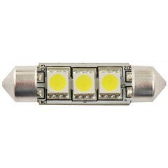 LED Festoon Bulb Cool White, high powered ,10-30Volt giving 52 Lumens 38mm long