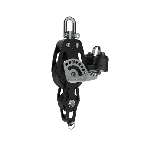 Lewmar HTX Block Fiddle Becket Cam 50mm