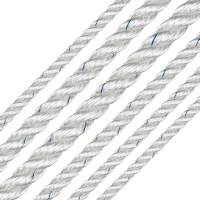 Liros Polyester Rope 3 Strand White