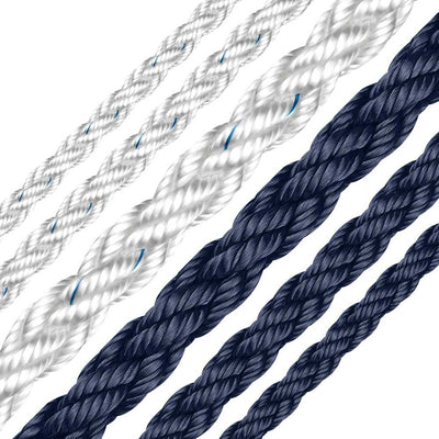 Liros Squareline Octoplait Nylon Anchor Line or Mooring Rope