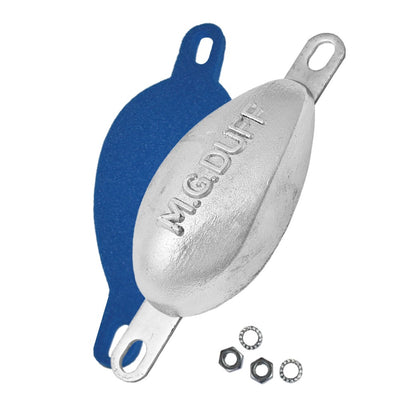 MG Duff Zinc Pear Hull Anode - ZD77- 5500