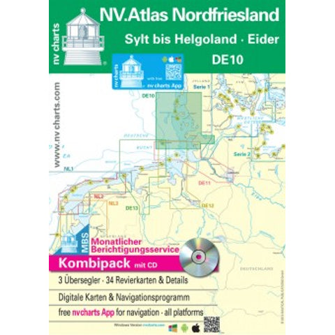 NVchartsNVAtlasNorthSeaNordfrieslandcoveryot0016b800