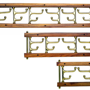 NauticaliaFoldingbrassTeakHardwoodcoathooks