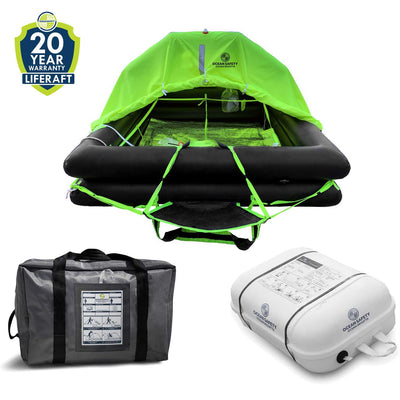 Ocean Safety Regatta Ocean Liferaft ISO 9650-1