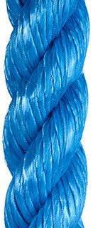 COTESI Marine Polypropelene Twisted Rope Cut lengths 10mm - Blue