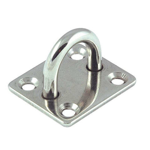 Proboat Stainless Steel Square Eye Plate