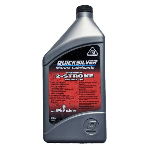 Quicksilver TCW-3 Premium 2 Stroke Outboard Oil 1L