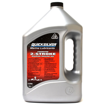 Quicksilver TC-W3 Premium 2 Stroke Engine Oil 4L