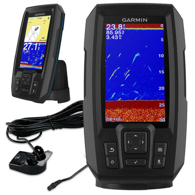 Garmin Striker Plus 4 Fishfinder with Dual Beam Transducer