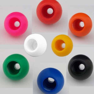 RWORopeStoppersRedWhiteBlueBlackGreenPinkOrangeYellow